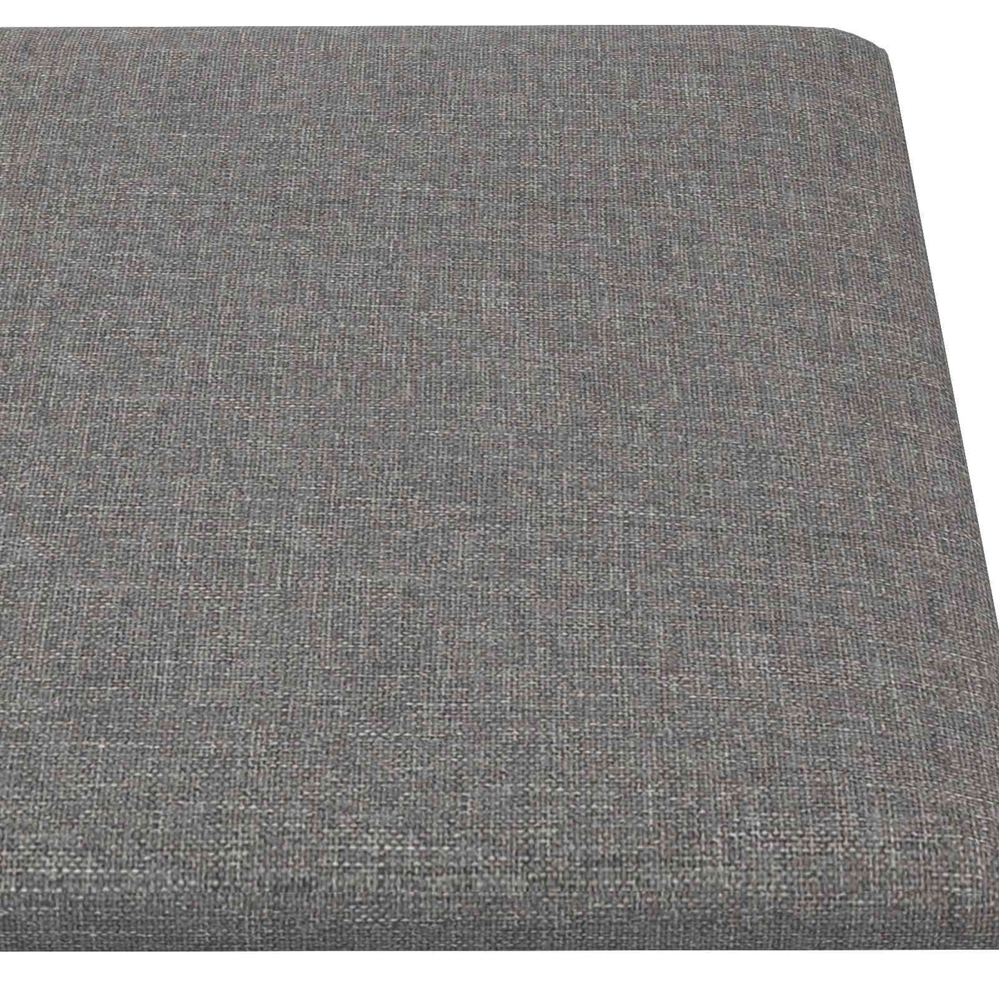 Fali Fejtámla 12 pcs 60 x 30 cm Világosszürke szövet