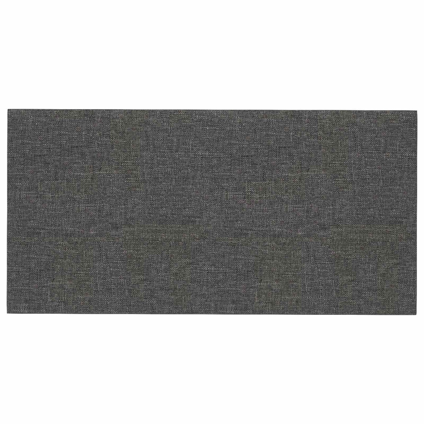Fali Fejtámla 12 pcs Sötétszürke 60 x 30 cm szövet