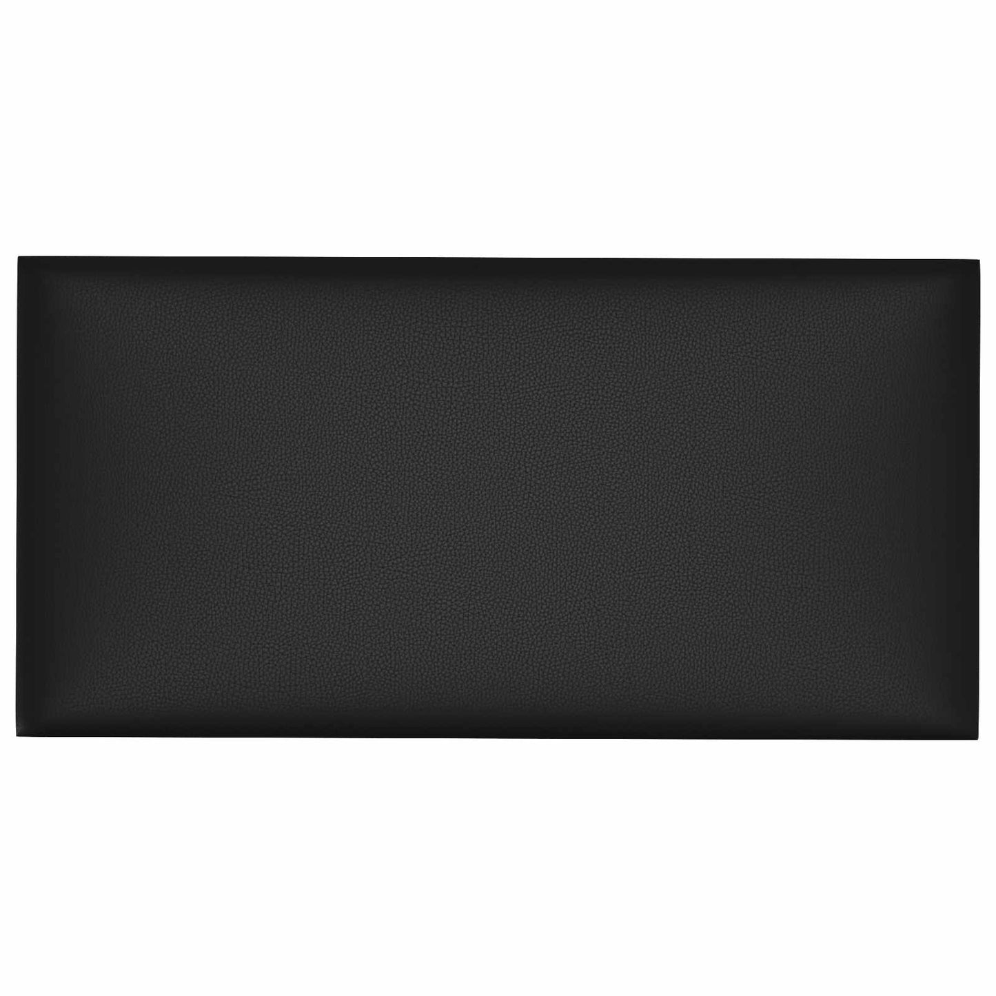 Fali Fejtámla 12 pcs 60 x 30 cm Fekete szövet
