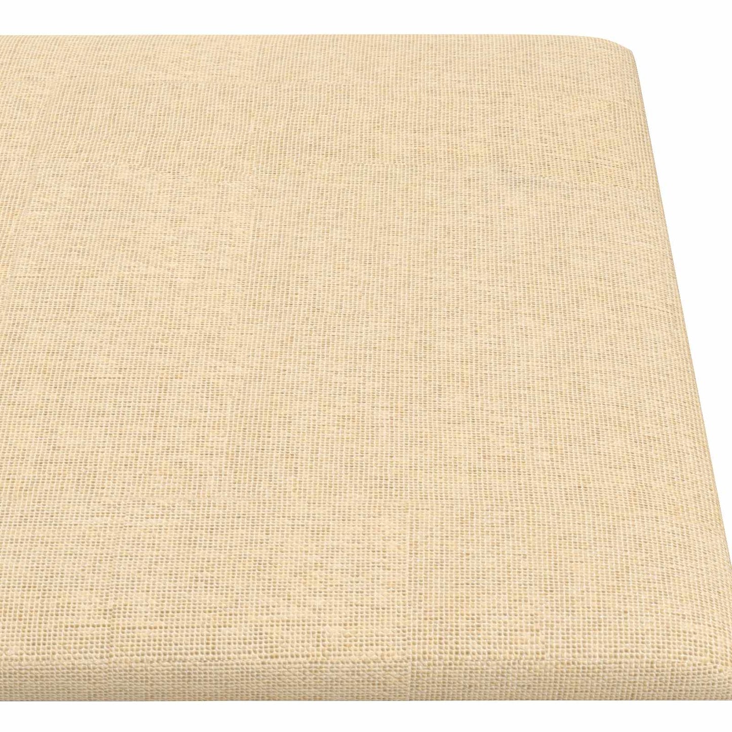 Fali Fejtámla 12 pcs Krém 90 x 15 cm szövet