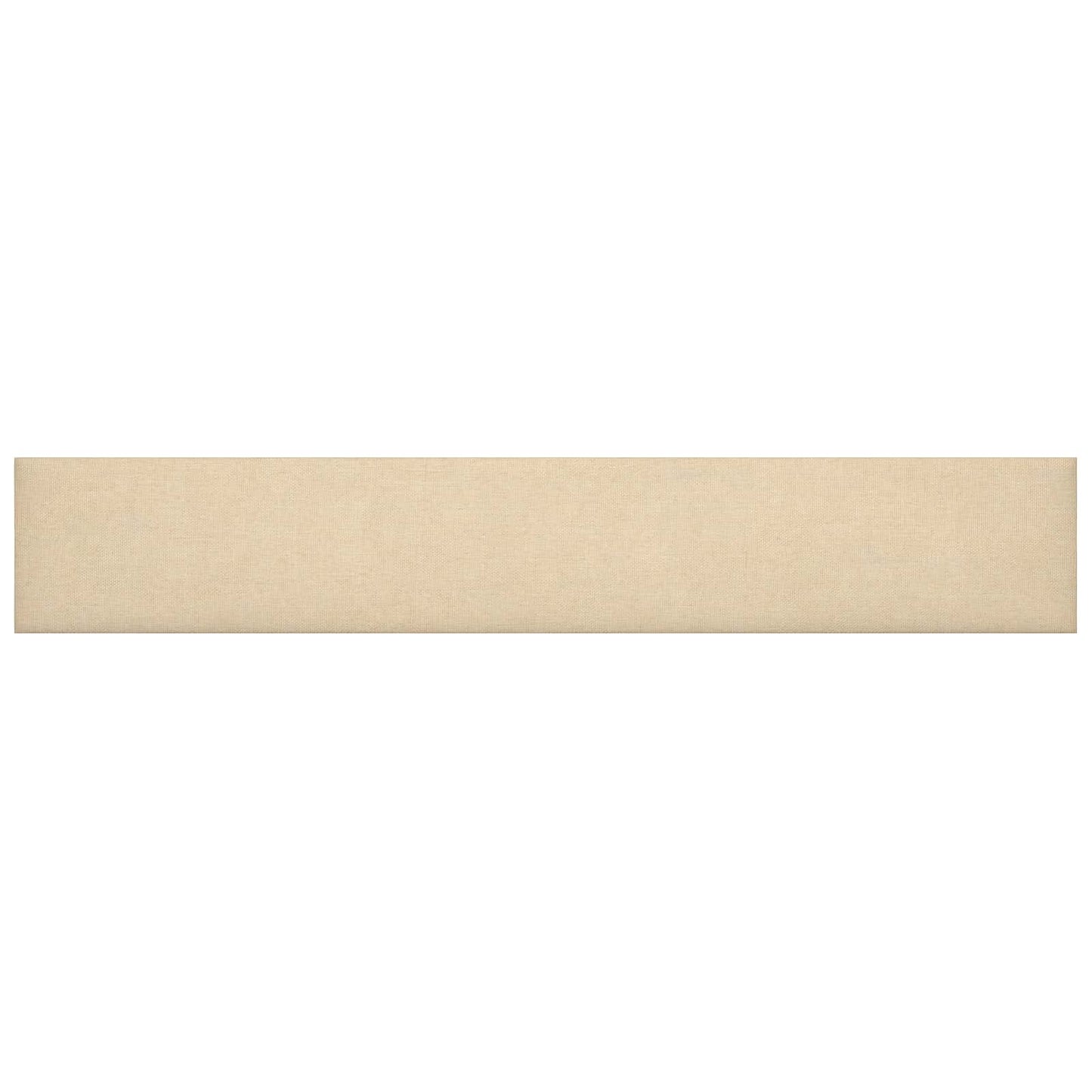 Fali Fejtámla 12 pcs Krém 90 x 15 cm szövet