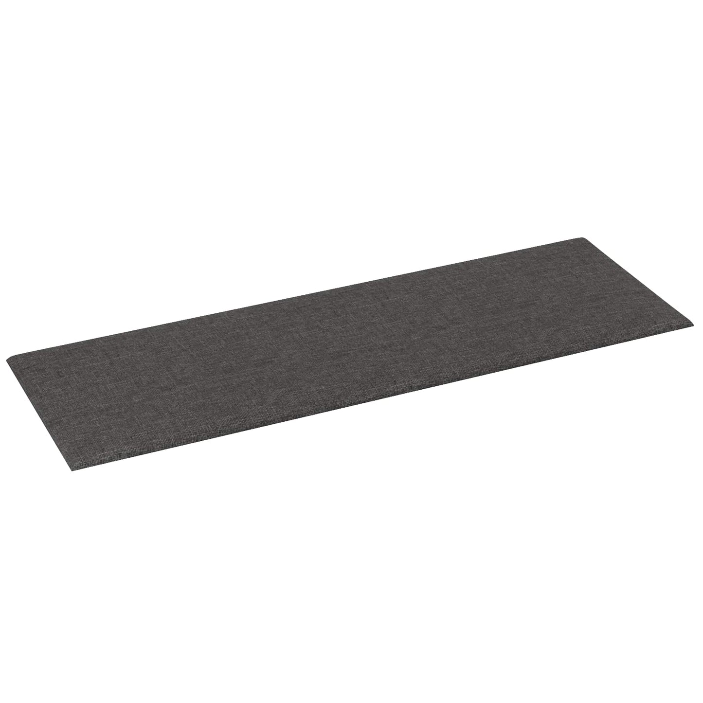 Fali Fejtámla 12 pcs Sötétszürke 90 x 30 cm szövet