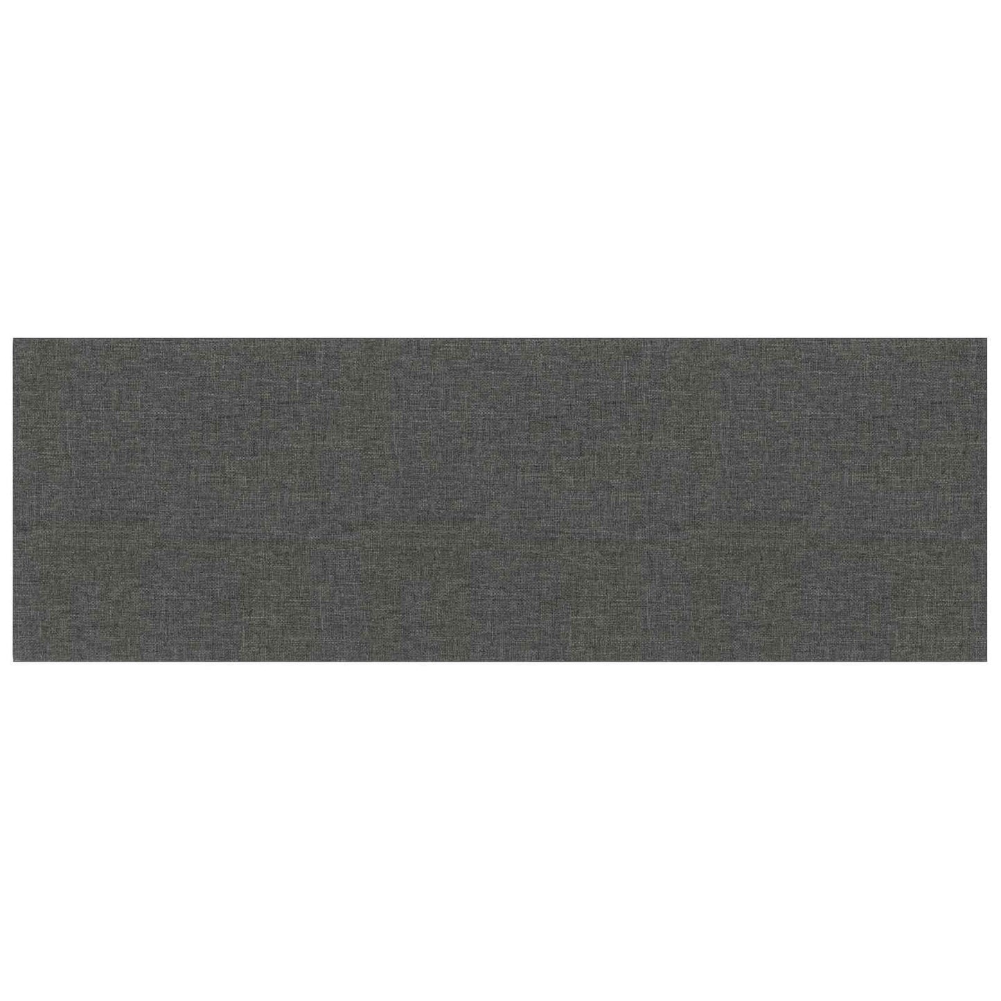 Fali Fejtámla 12 pcs Sötétszürke 90 x 30 cm szövet
