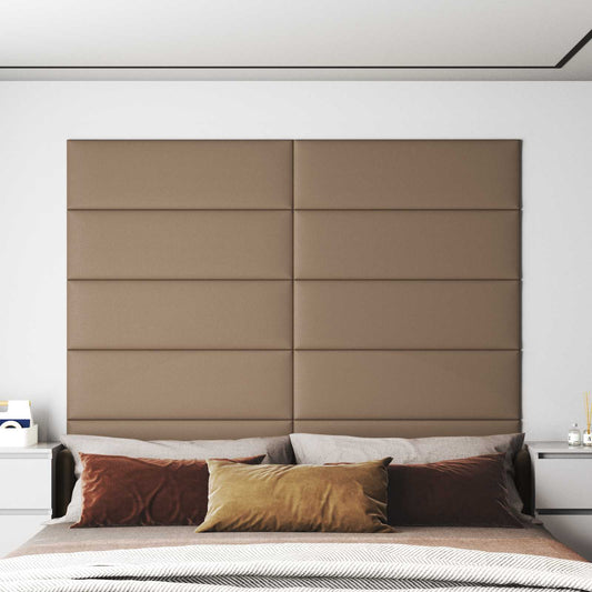 Fali Fejtámla 12 pcs Cappuccino 90 x 30 cm szövet
