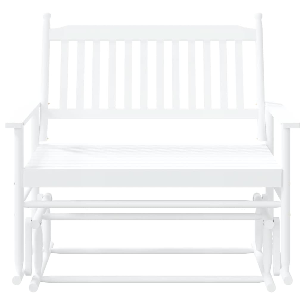 fehér tömör nyárfa hintapad 118 x 70 x 104,5 cm
