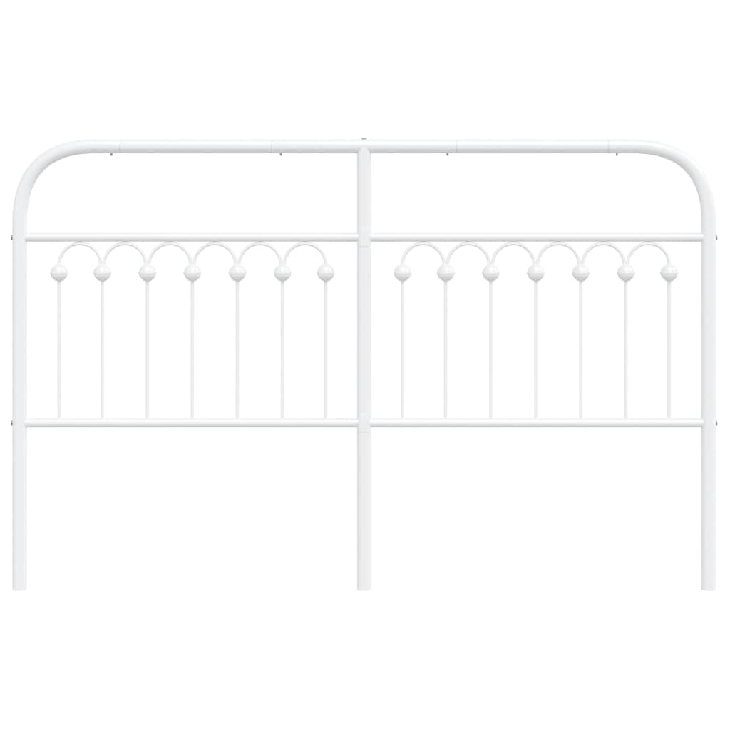 fehér fém csere fejtámla 150 cm