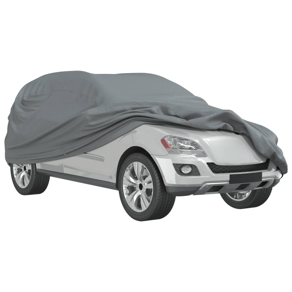 szürke nem szőtt szövet teljes autóhuzat SUV-hoz L