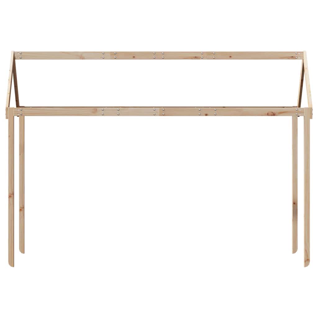 tömör fenyőfa gyerekágytető 217 x 95,5 x 159 cm
