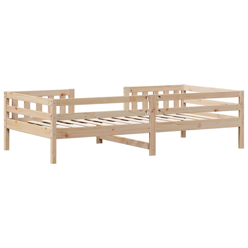 tömör fenyőfa ágy matrac nélkül 100 x 200 cm