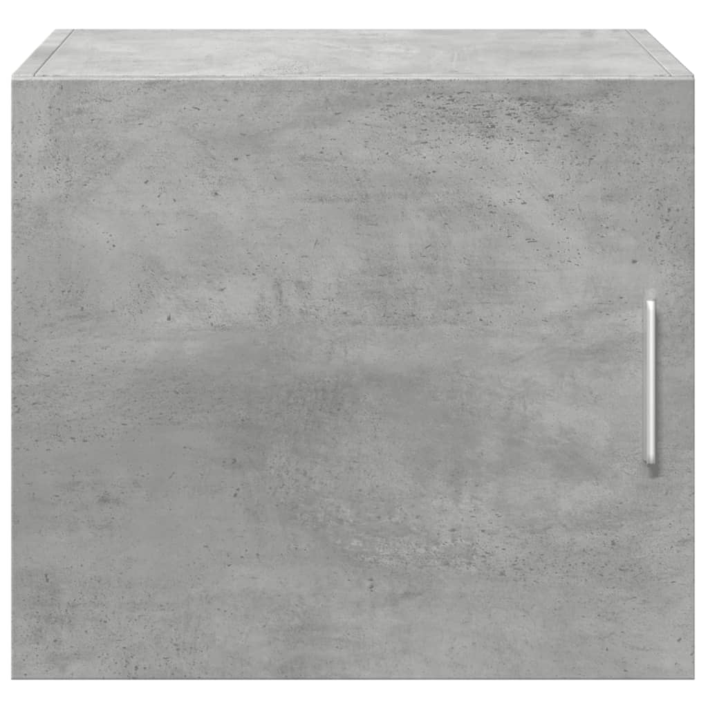betonszürke szerelt fa faliszekrény 45 x 42,5 x 40 cm