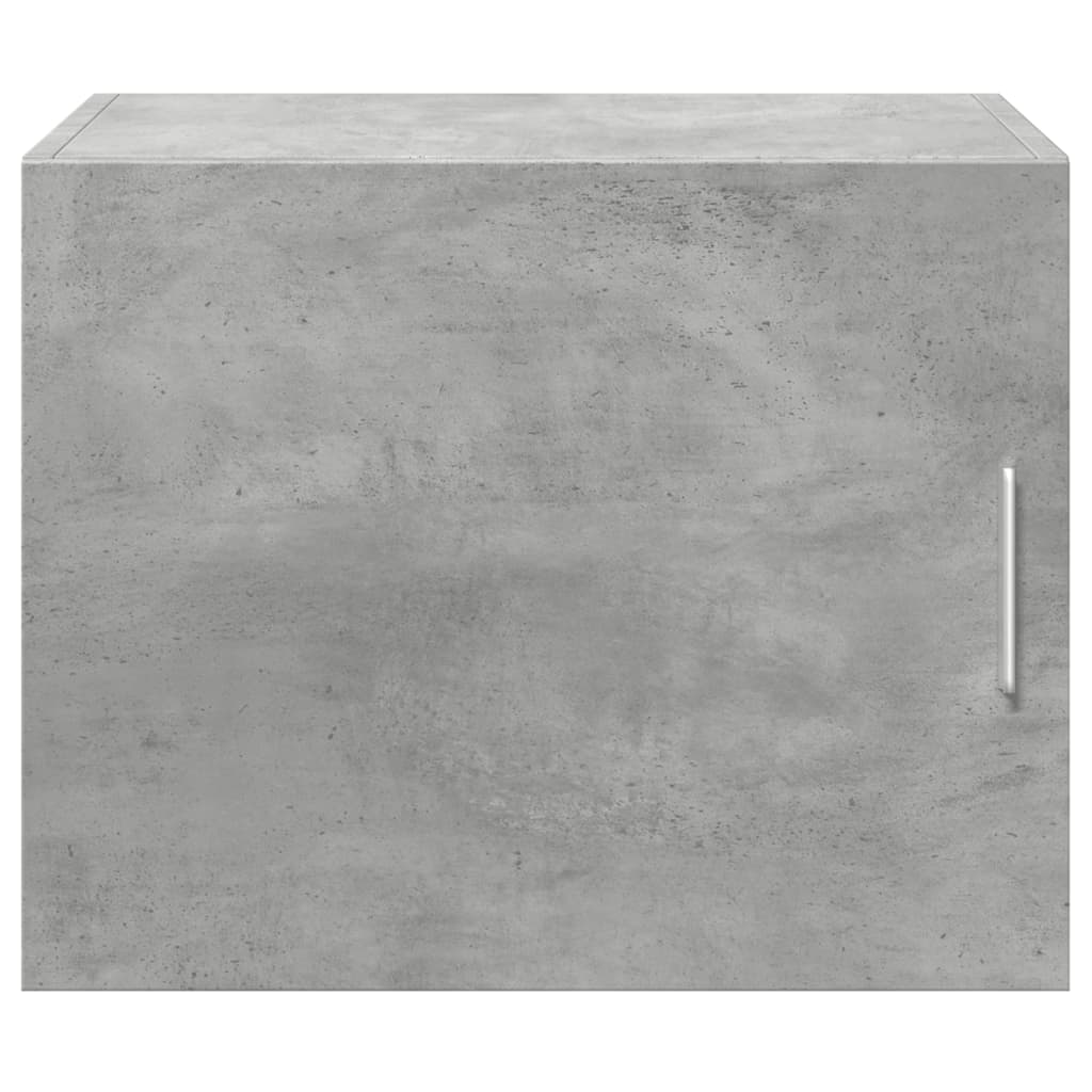 betonszürke szerelt fa faliszekrény 50 x 42,5 x 40 cm