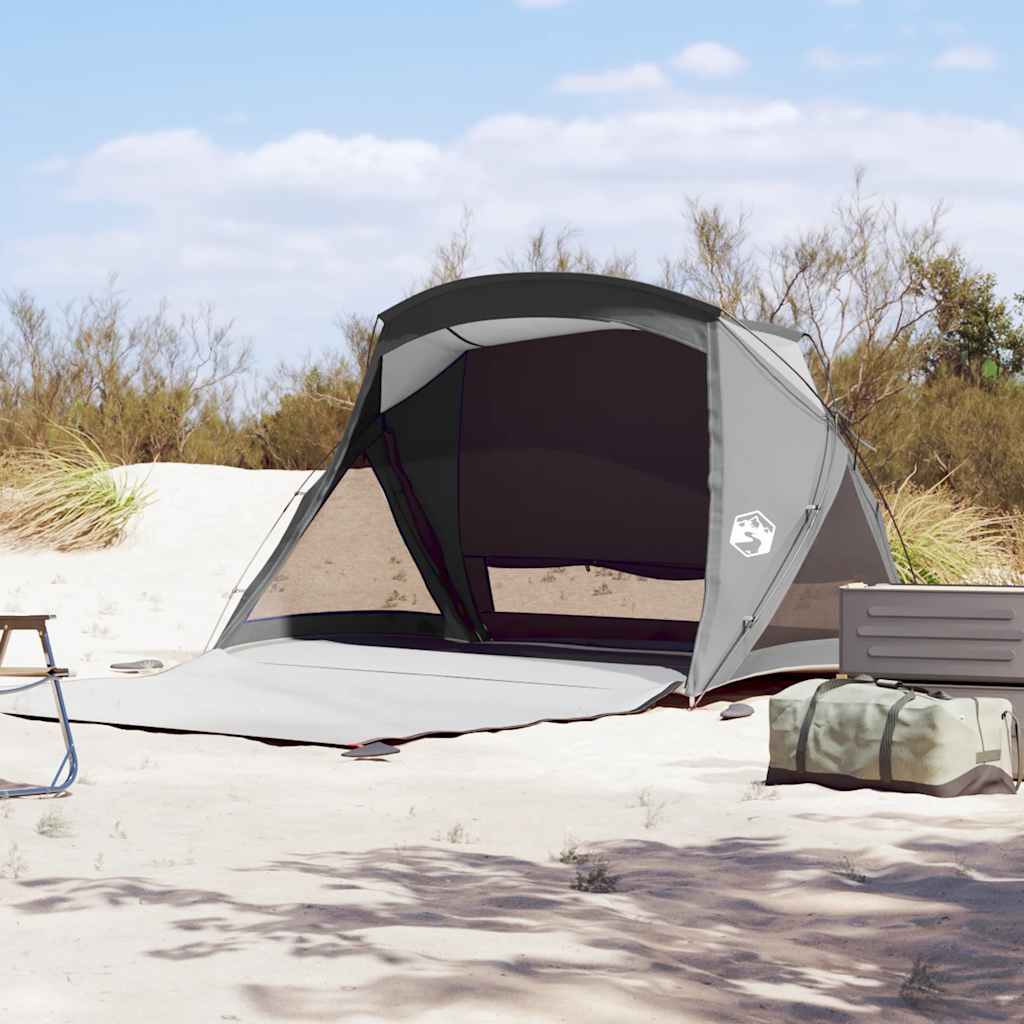 2 személyes szürke vízálló strandsátor