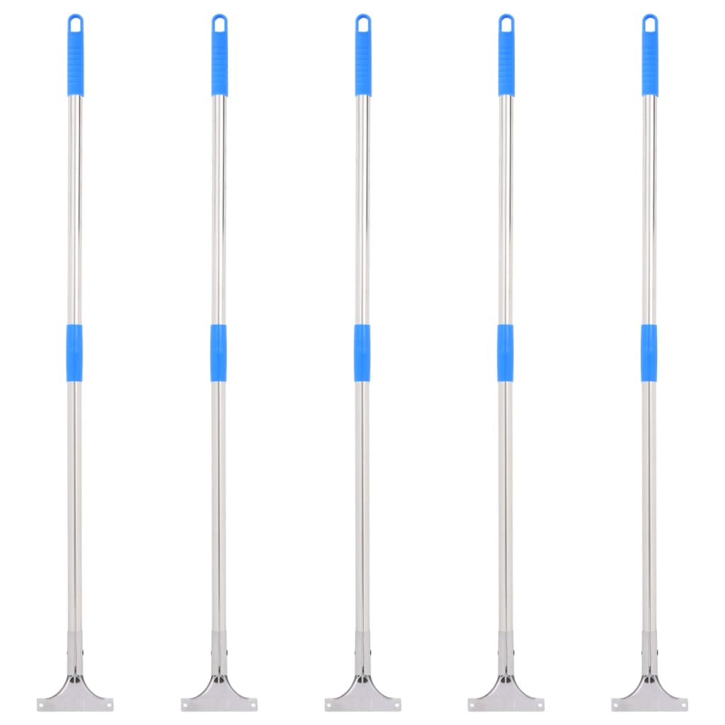 5 db acél és műanyag felmosónyél 119,5 cm