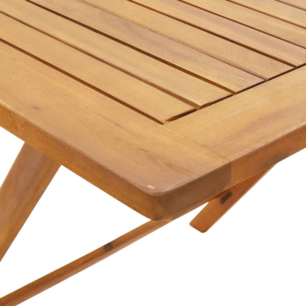 5 részes szürke polyrattan és tömör fa kerti étkezőgarnitúra