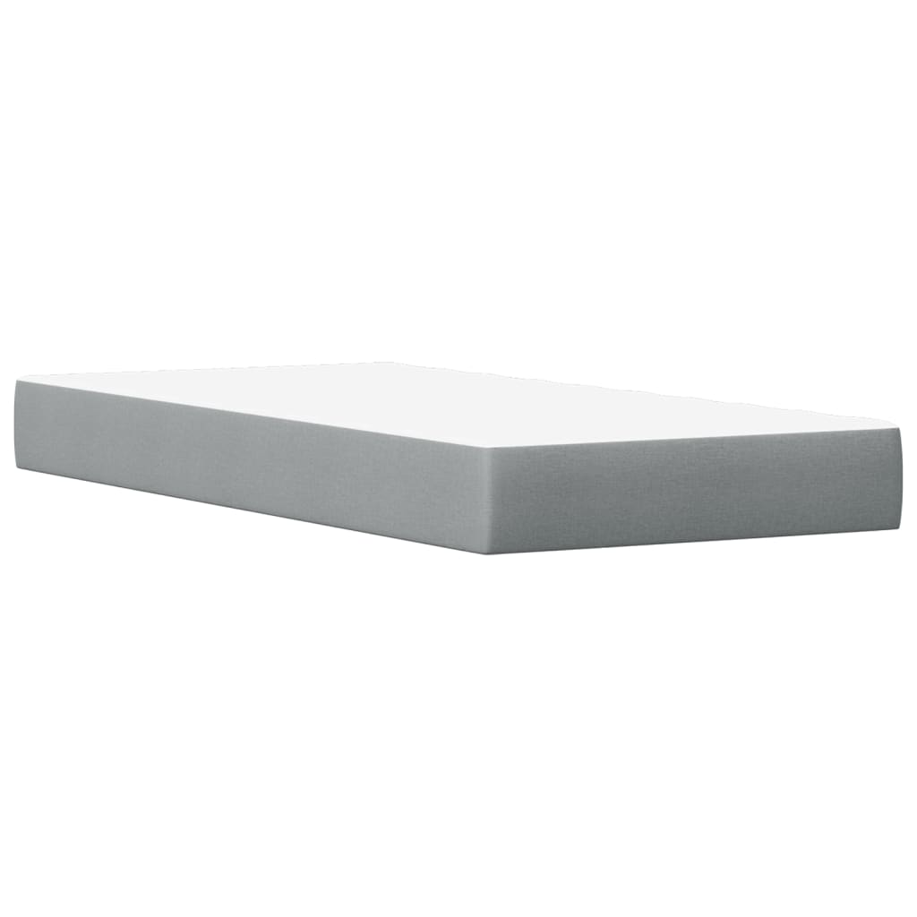 viaszbarna tömör fenyőfa ágy matraccal 100 x 200 cm