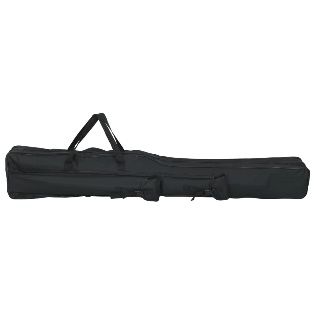 fekete oxford szövet horgászbottáska 150 cm