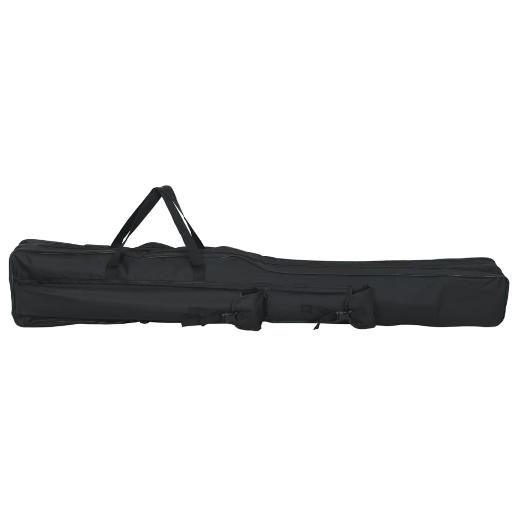 fekete oxford szövet horgászbottáska 160 cm