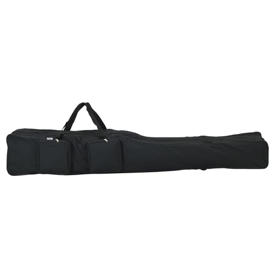 fekete oxford szövet horgászbottáska 150 cm