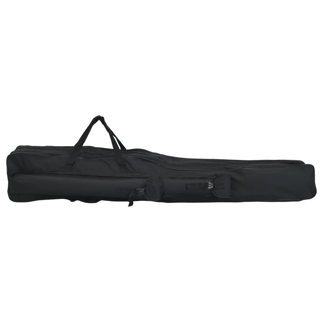 fekete oxford szövet horgászbottáska 150 cm
