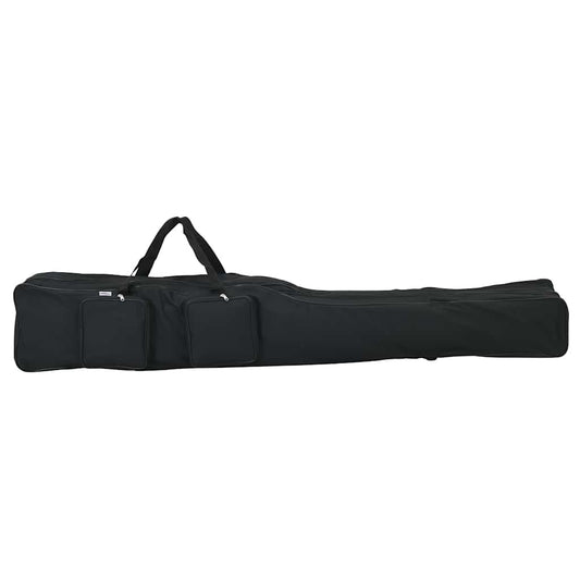 fekete oxford szövet horgászbottáska 160 cm
