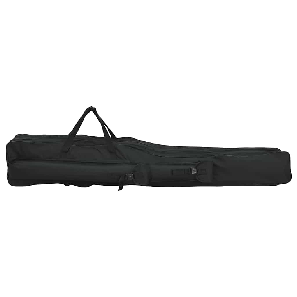 fekete oxford szövet horgászbottáska 160 cm