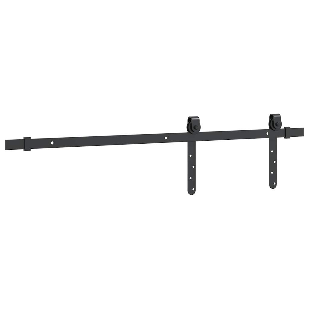 Tolószekrény ajtókészlet 91 cm szénacél