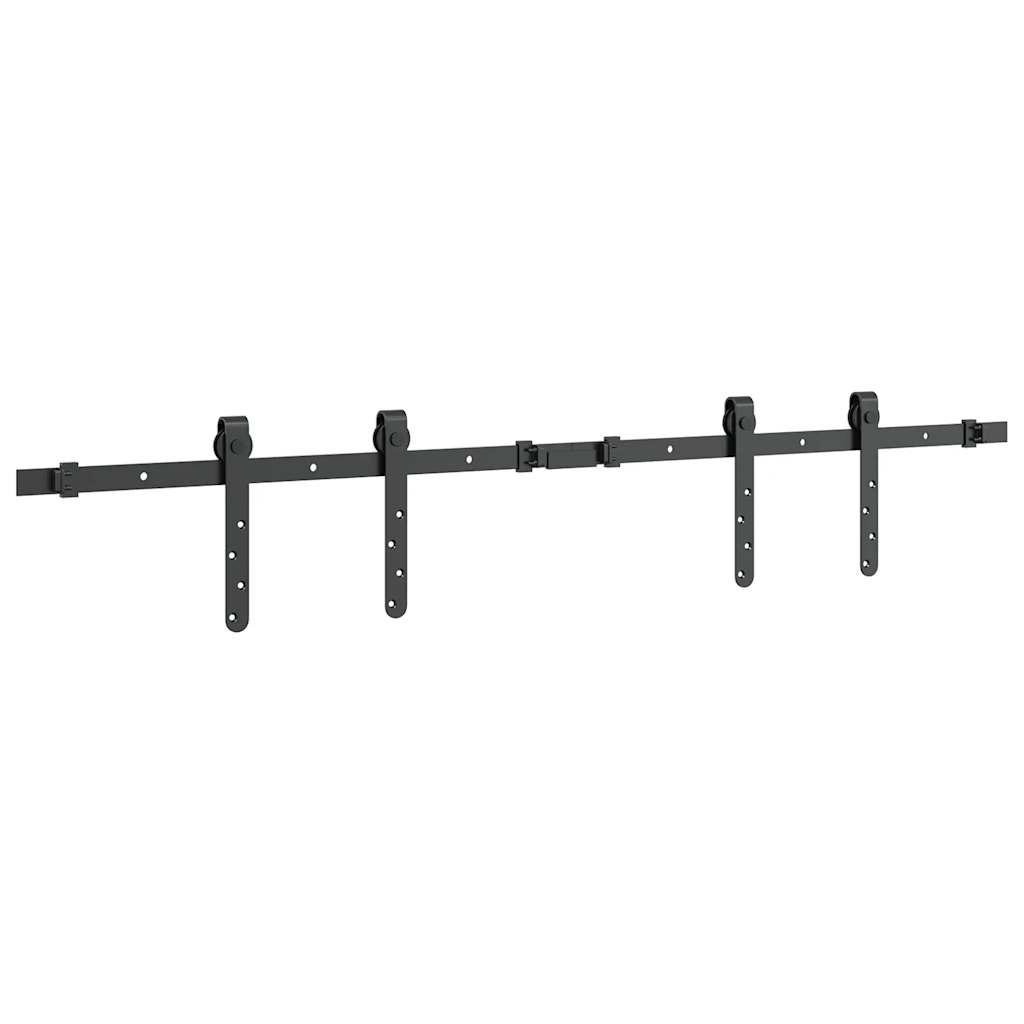 Tolószekrény ajtókészlet 122 cm szénacél