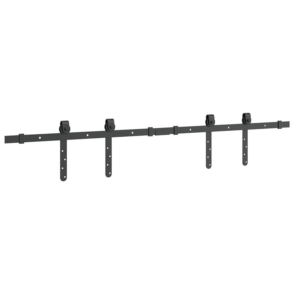 Tolószekrény ajtókészlet 122 cm szénacél