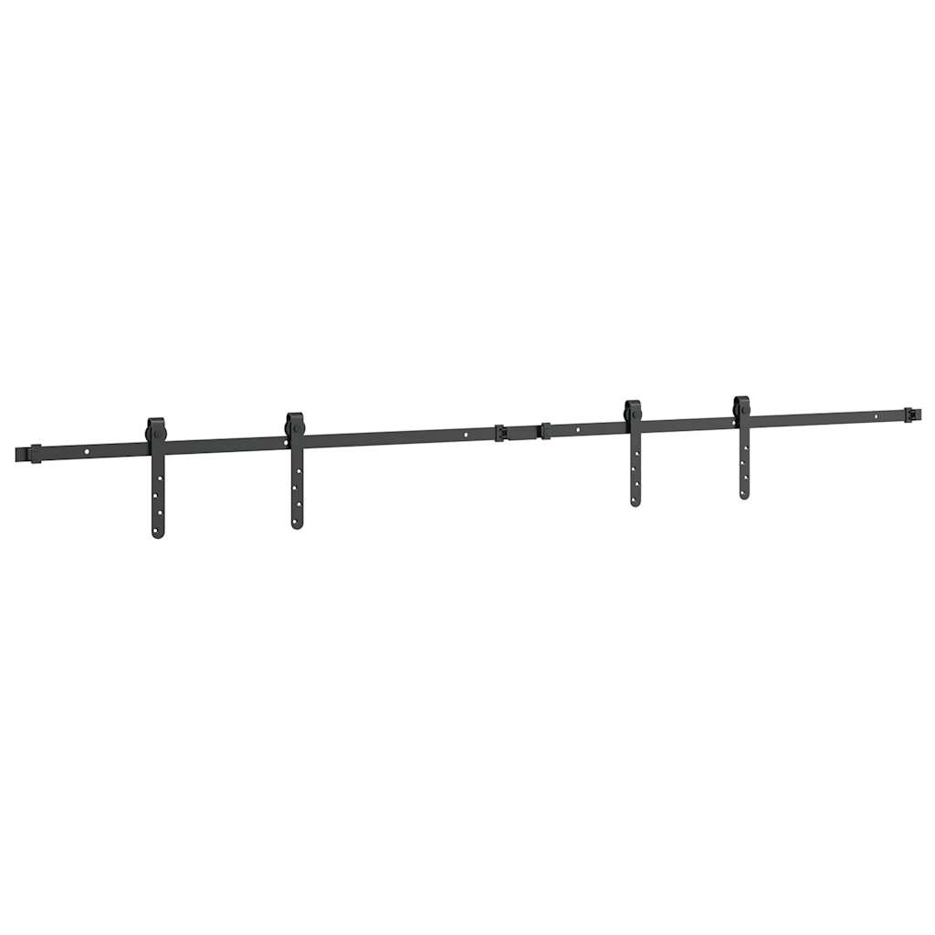 Tolószekrény ajtókészlet 200 cm szénacél