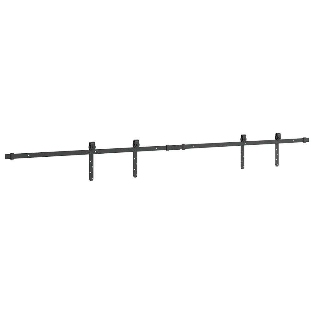Tolószekrény ajtókészlet 200 cm szénacél