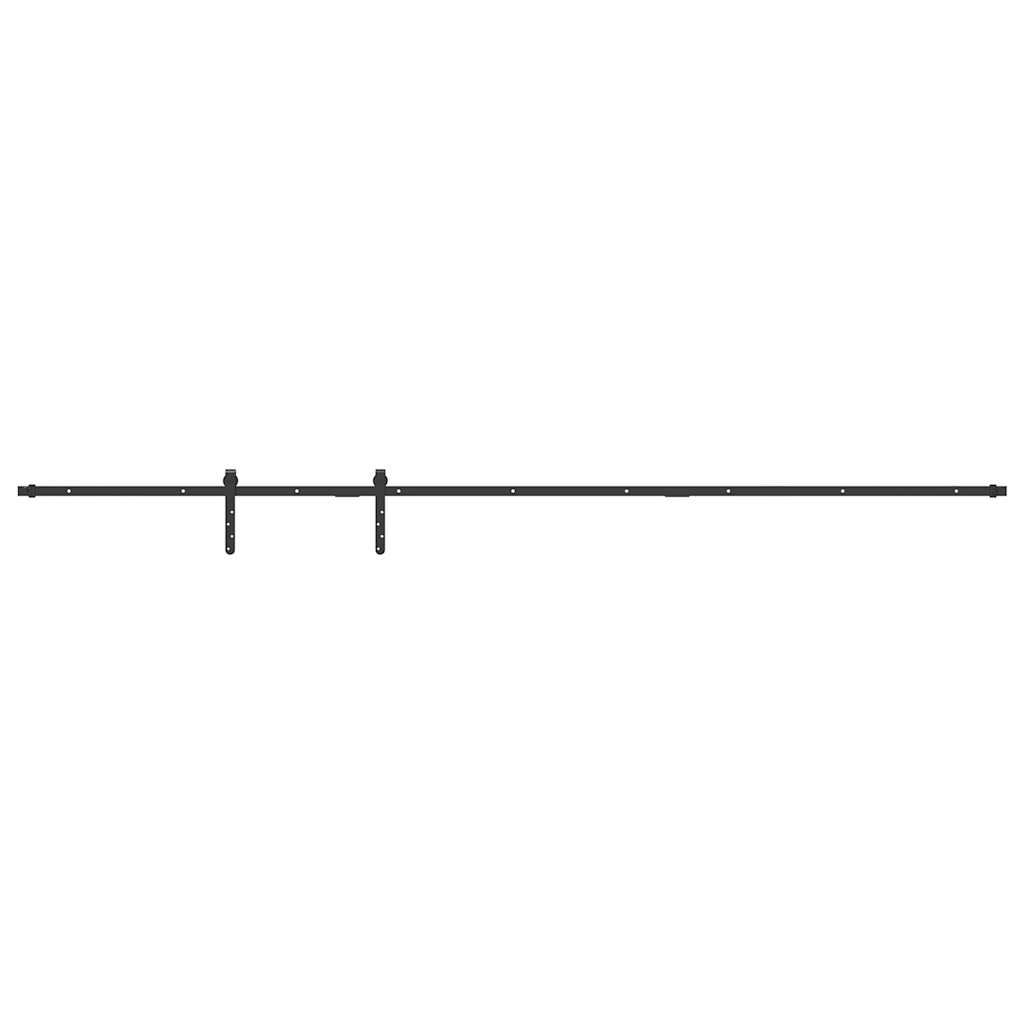 Tolószekrény ajtókészlet 244 cm szénacél