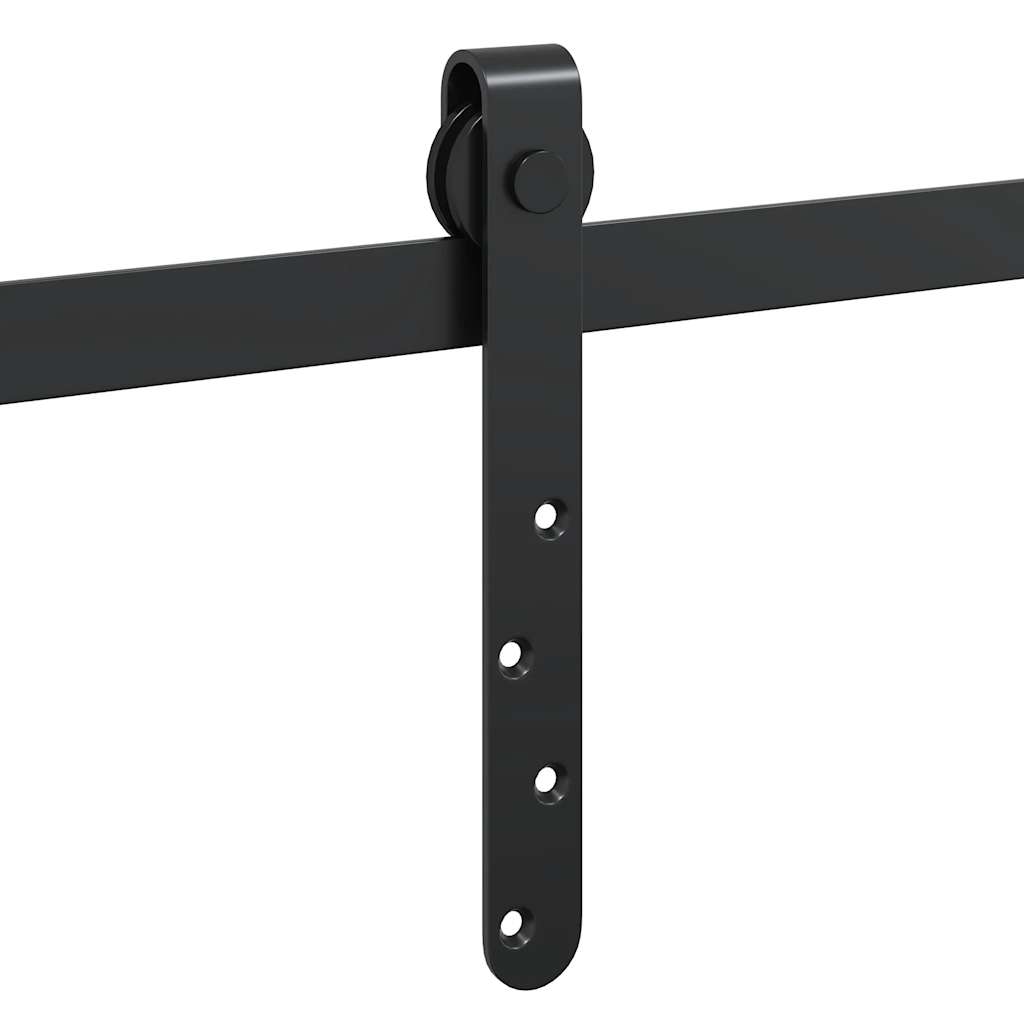 Tolószekrény ajtókészlet 244 cm szénacél
