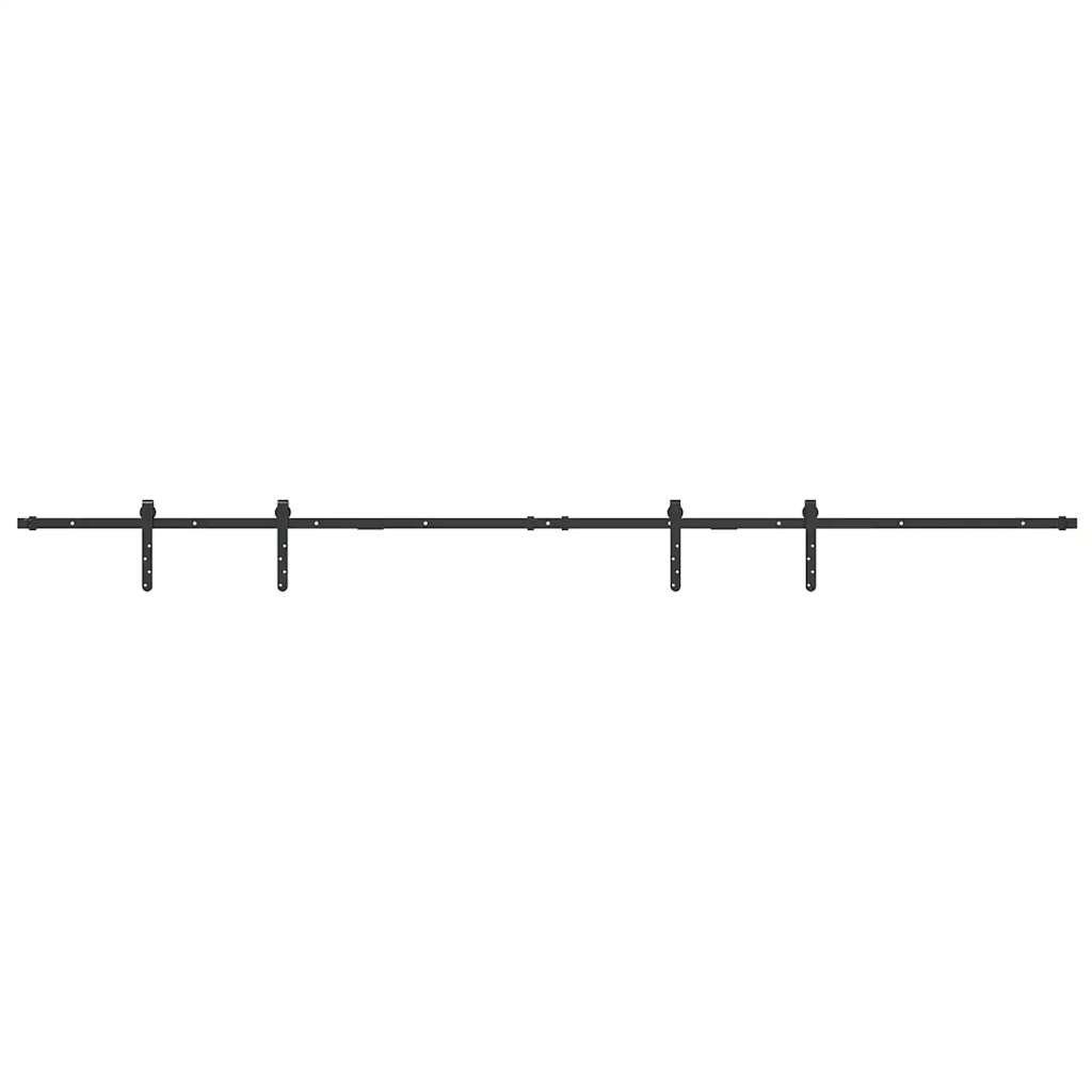 Tolószekrény ajtókészlet 244 cm szénacél