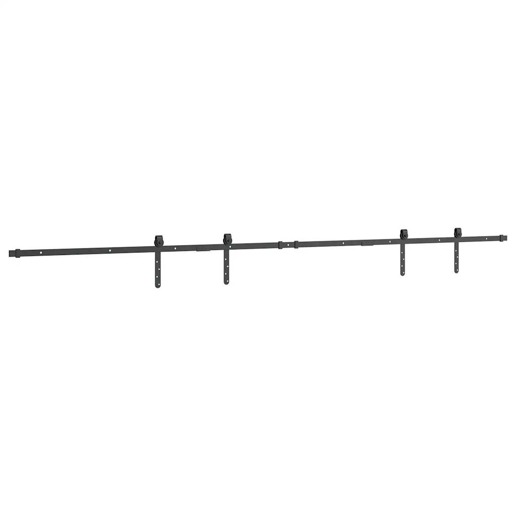 Tolószekrény ajtókészlet 244 cm szénacél