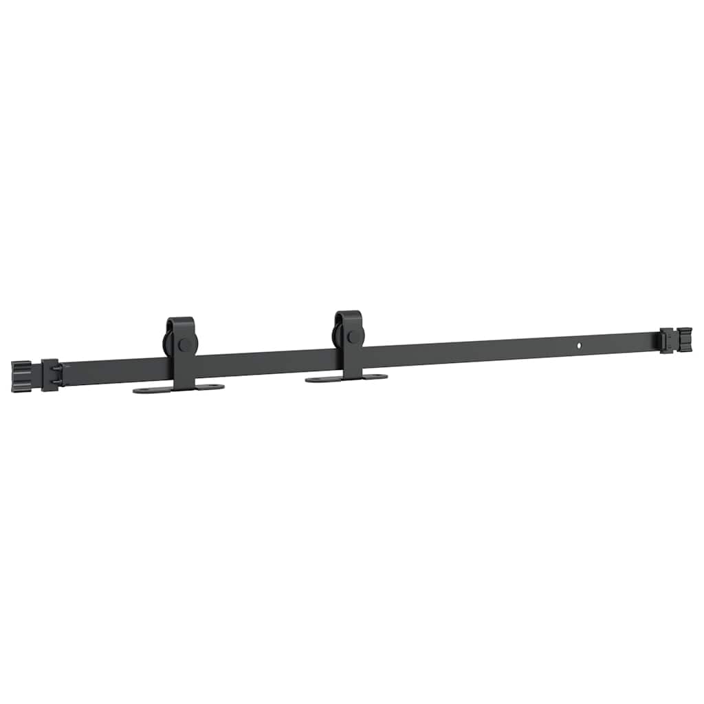 Tolószekrény ajtókészlet 91 cm szénacél