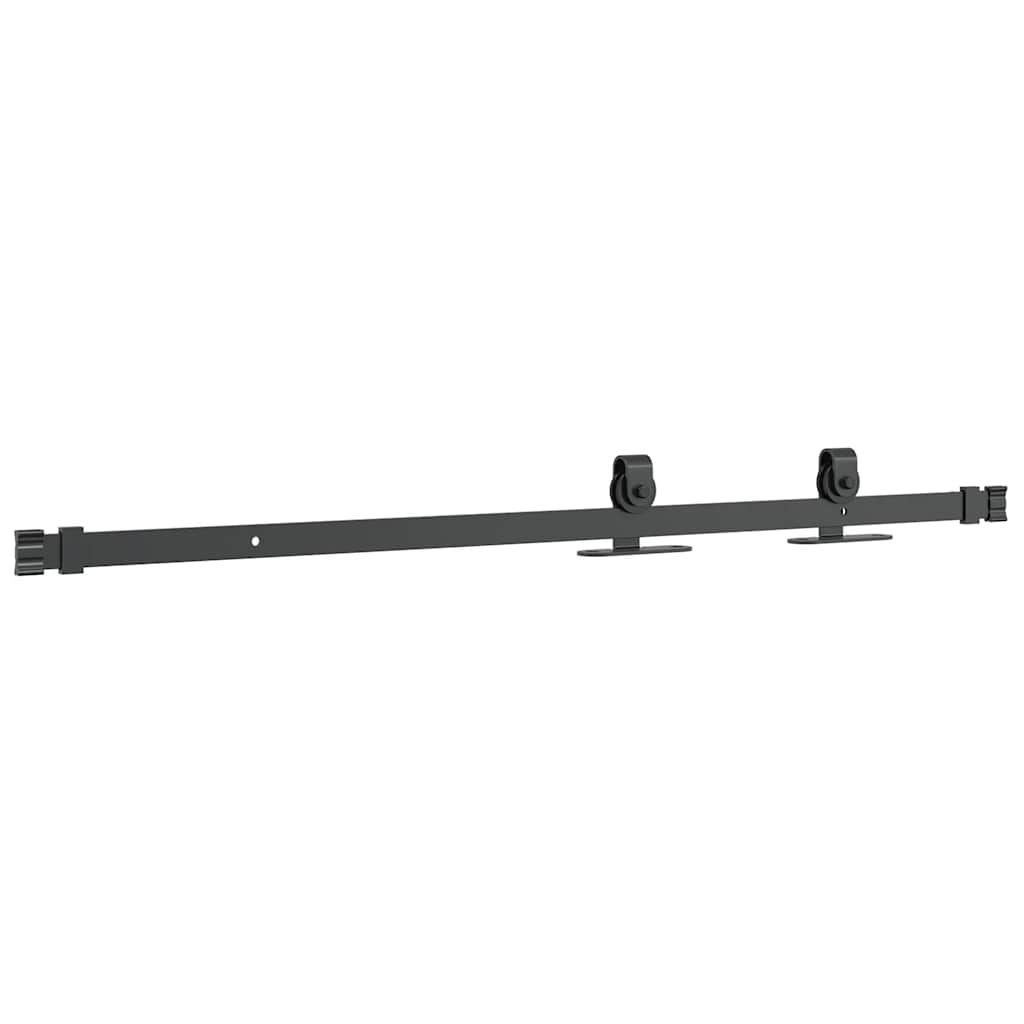 Tolószekrény ajtókészlet 91 cm szénacél