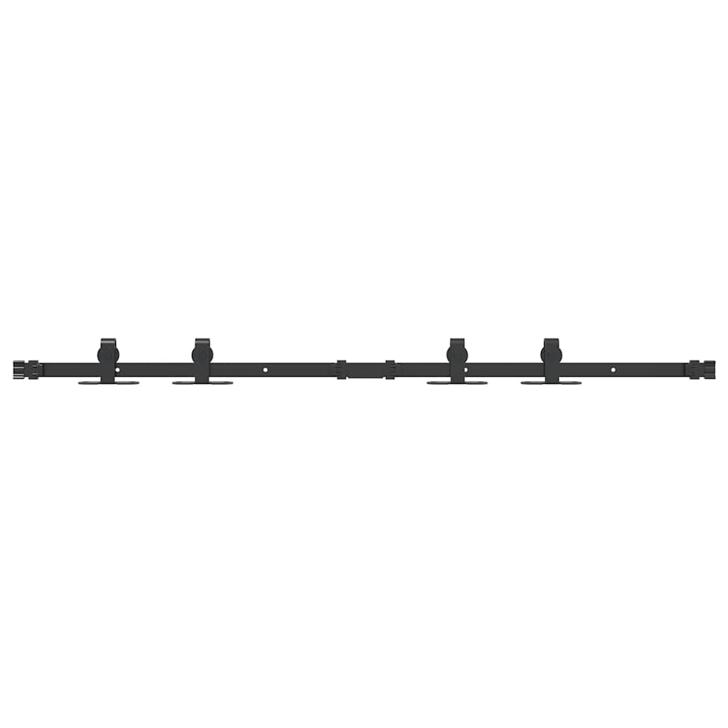 Tolószekrény ajtókészlet 122 cm szénacél