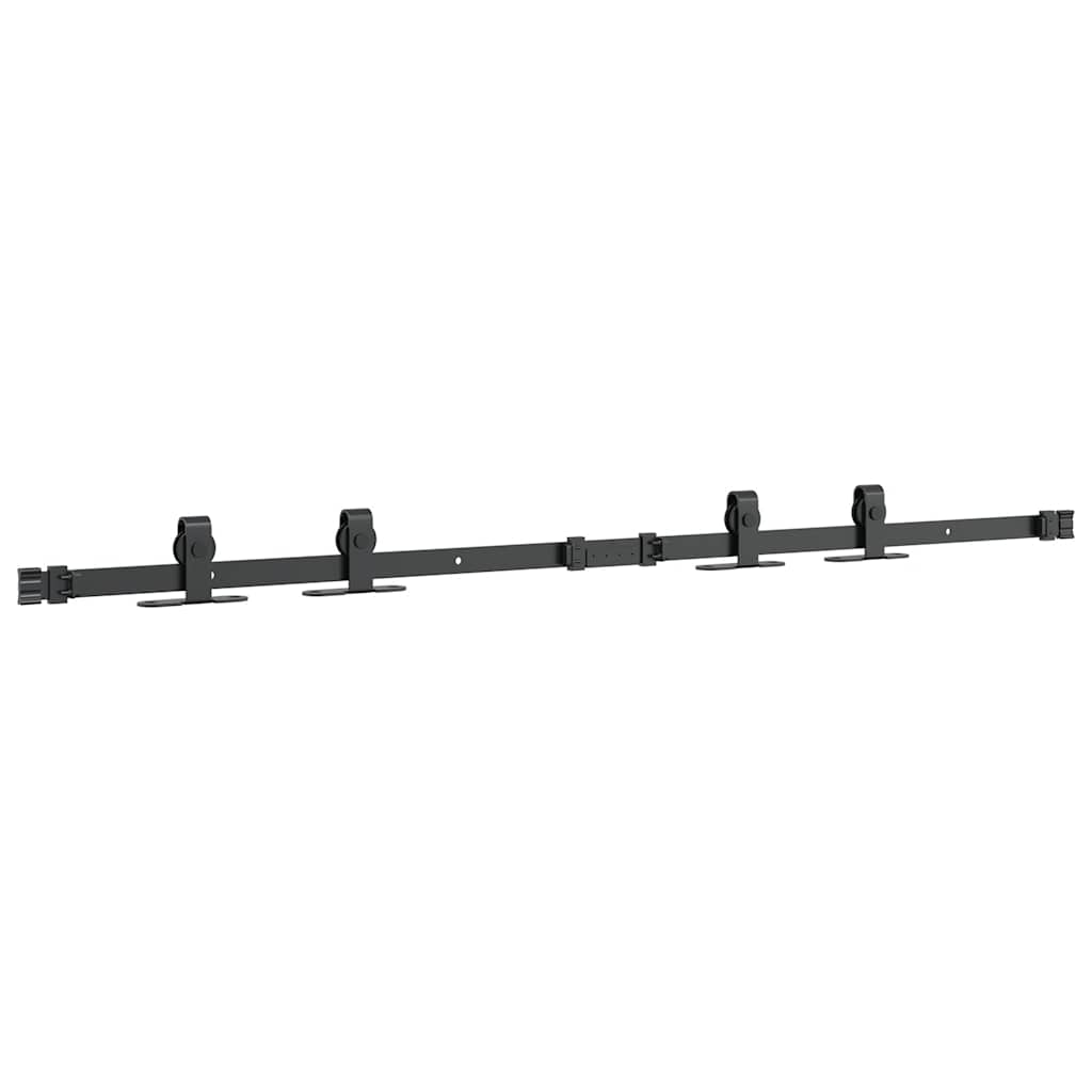 Tolószekrény ajtókészlet 122 cm szénacél