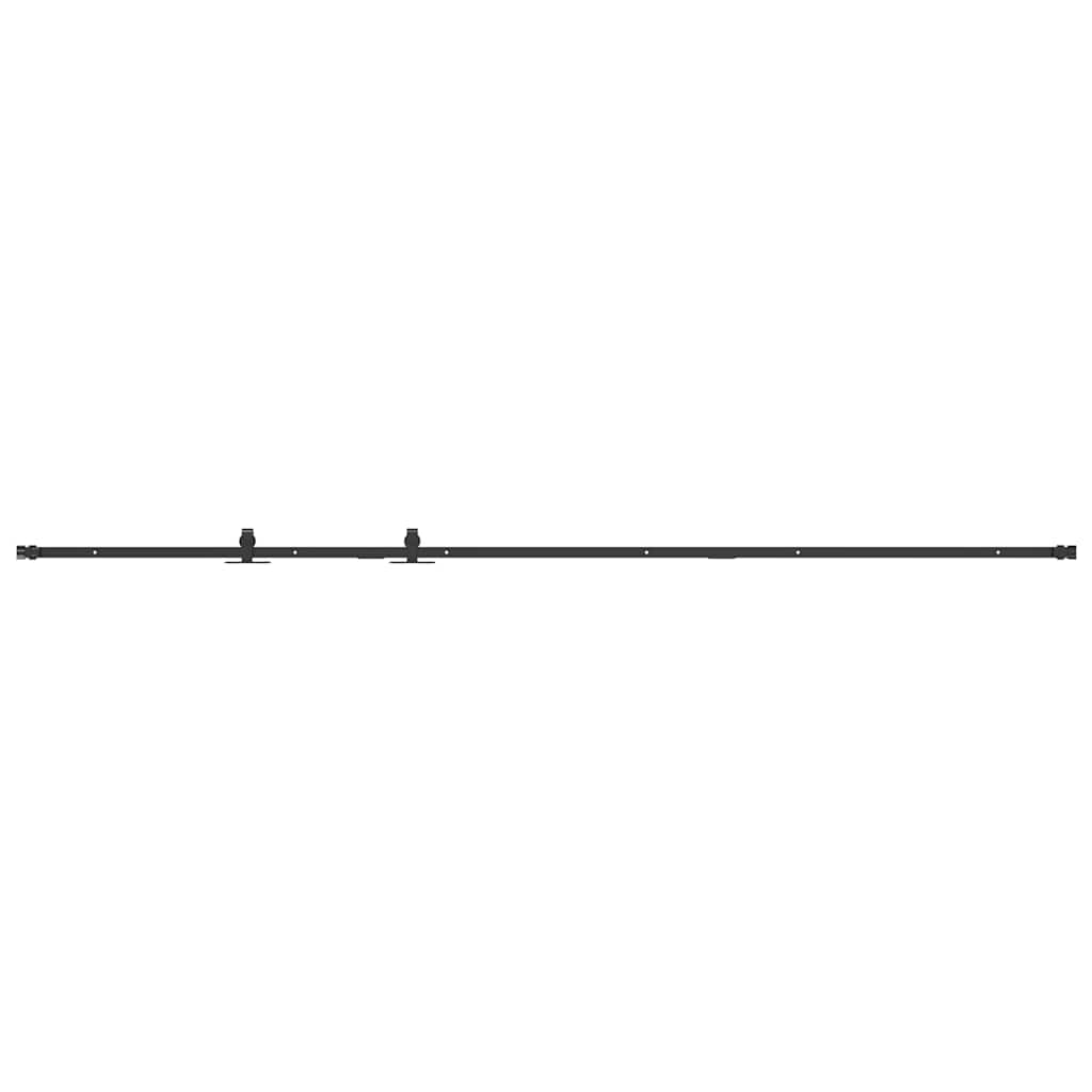 Tolószekrény ajtókészlet 244 cm szénacél