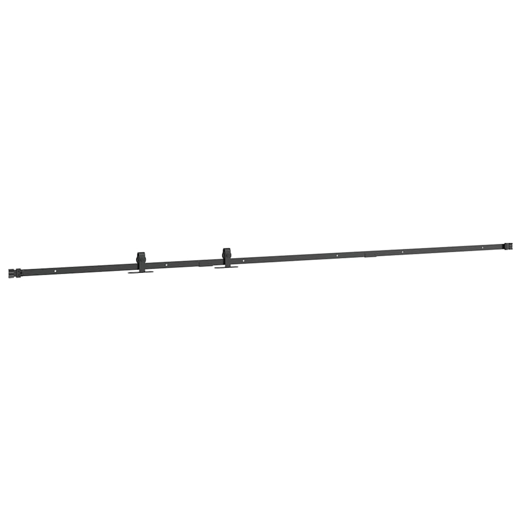 Tolószekrény ajtókészlet 244 cm szénacél