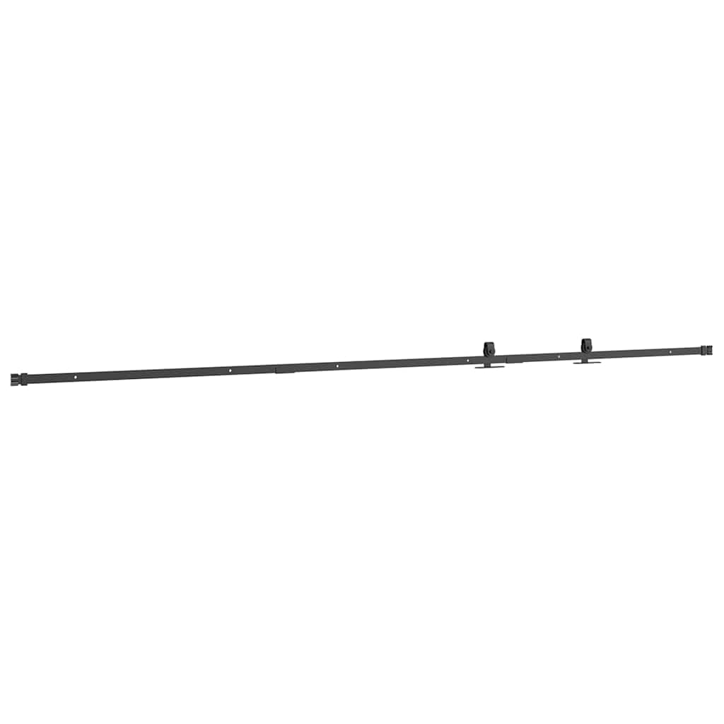 Tolószekrény ajtókészlet 244 cm szénacél