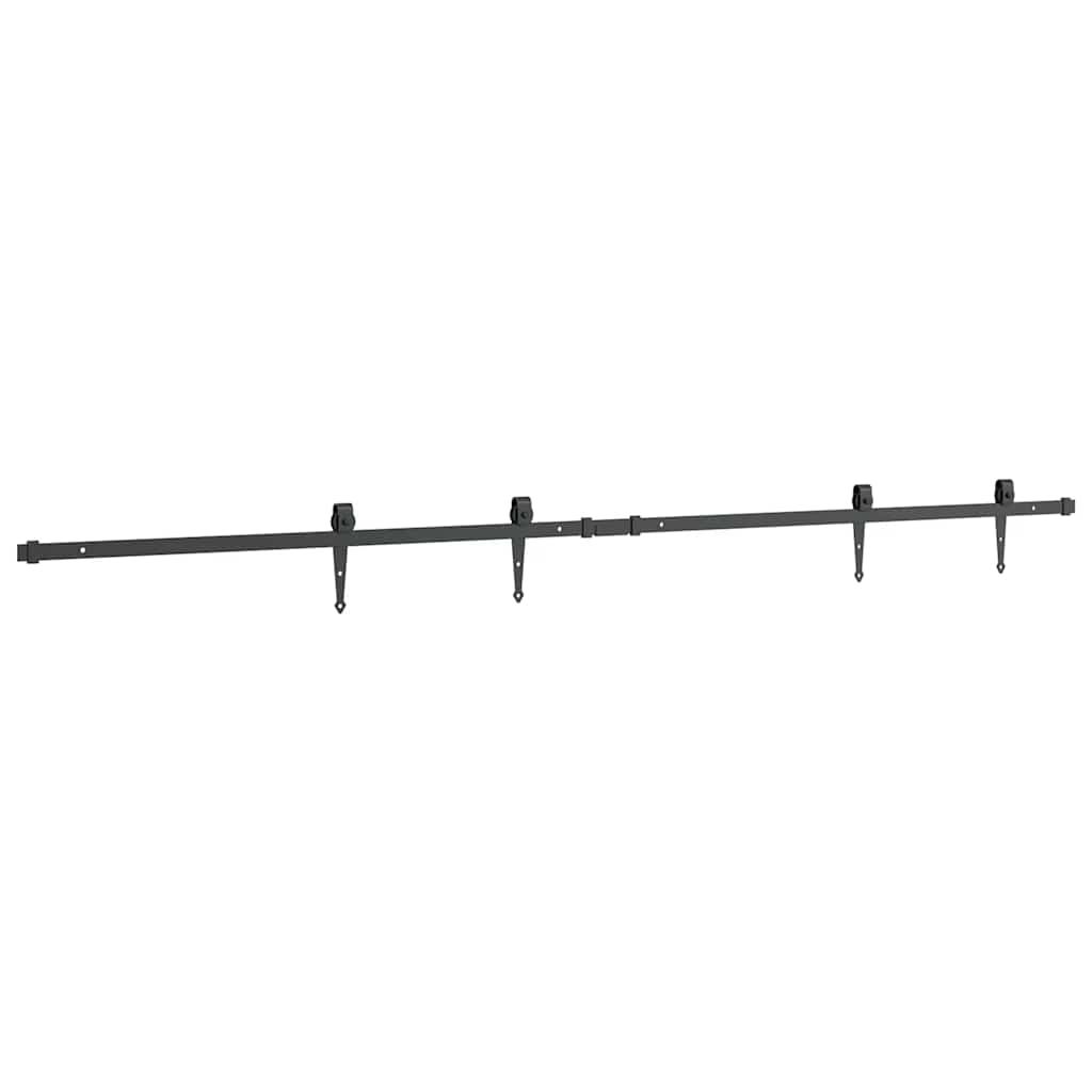 Tolószekrény ajtókészlet 200 cm szénacél