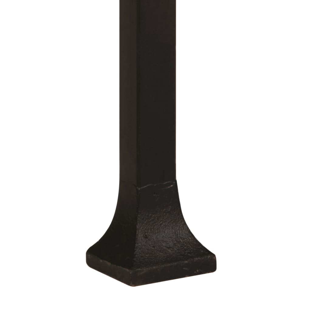 piros és barna tömör mangófa traktor bárasztal 55x120x107 cm