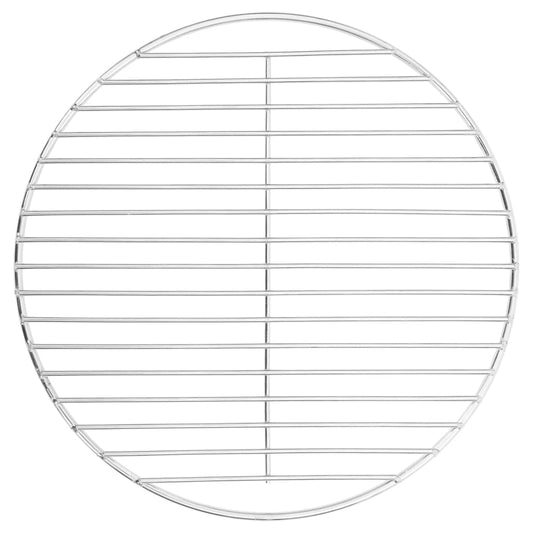 kerek 304 rozsdamentes acél BBQ grillrács Ø34,5 cm