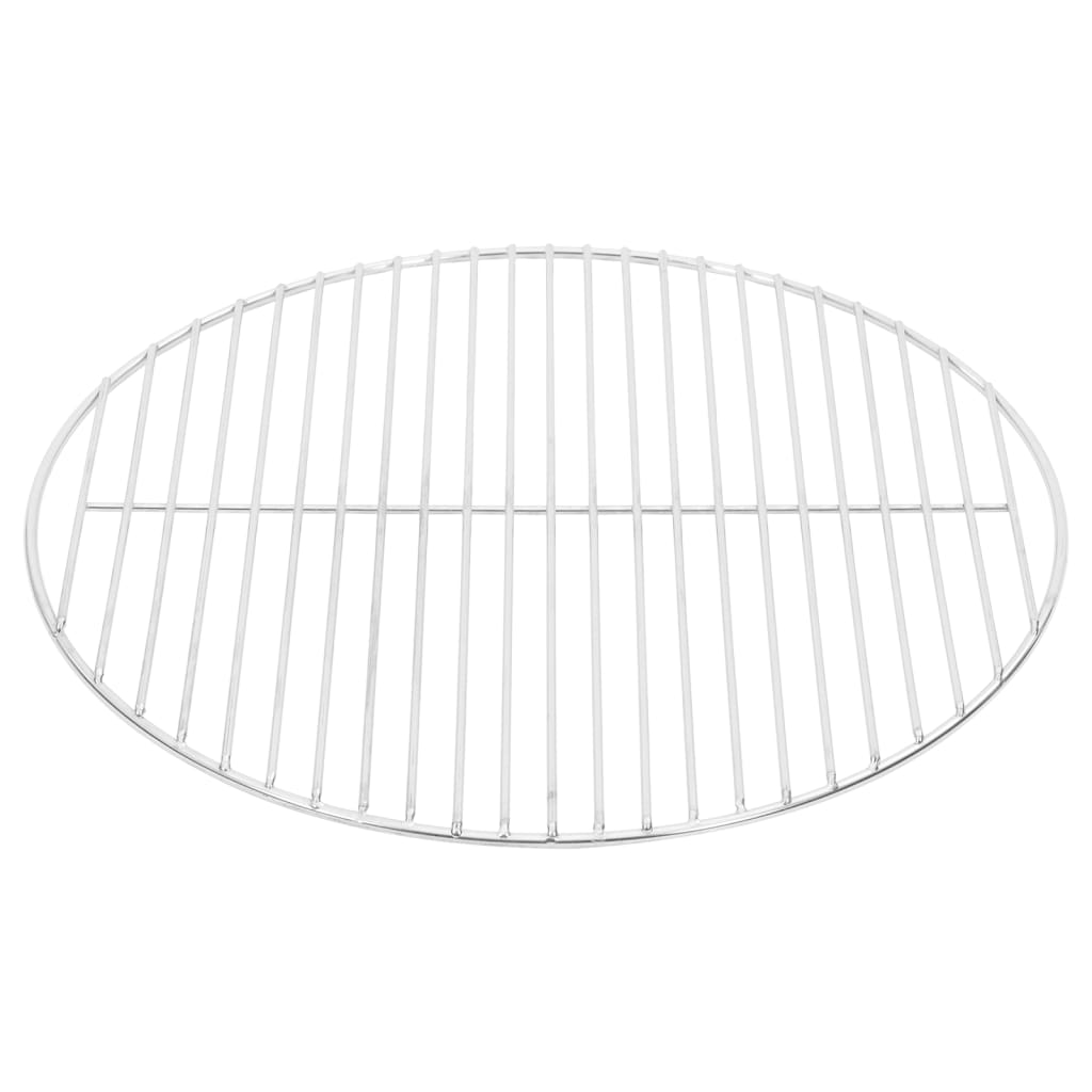 kerek 304 rozsdamentes acél BBQ grillrács Ø44,5 cm