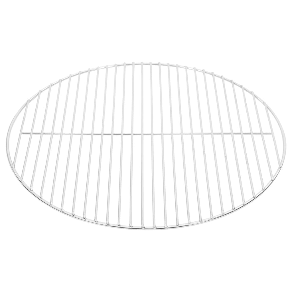 kerek 304 rozsdamentes acél BBQ grillrács Ø50 cm
