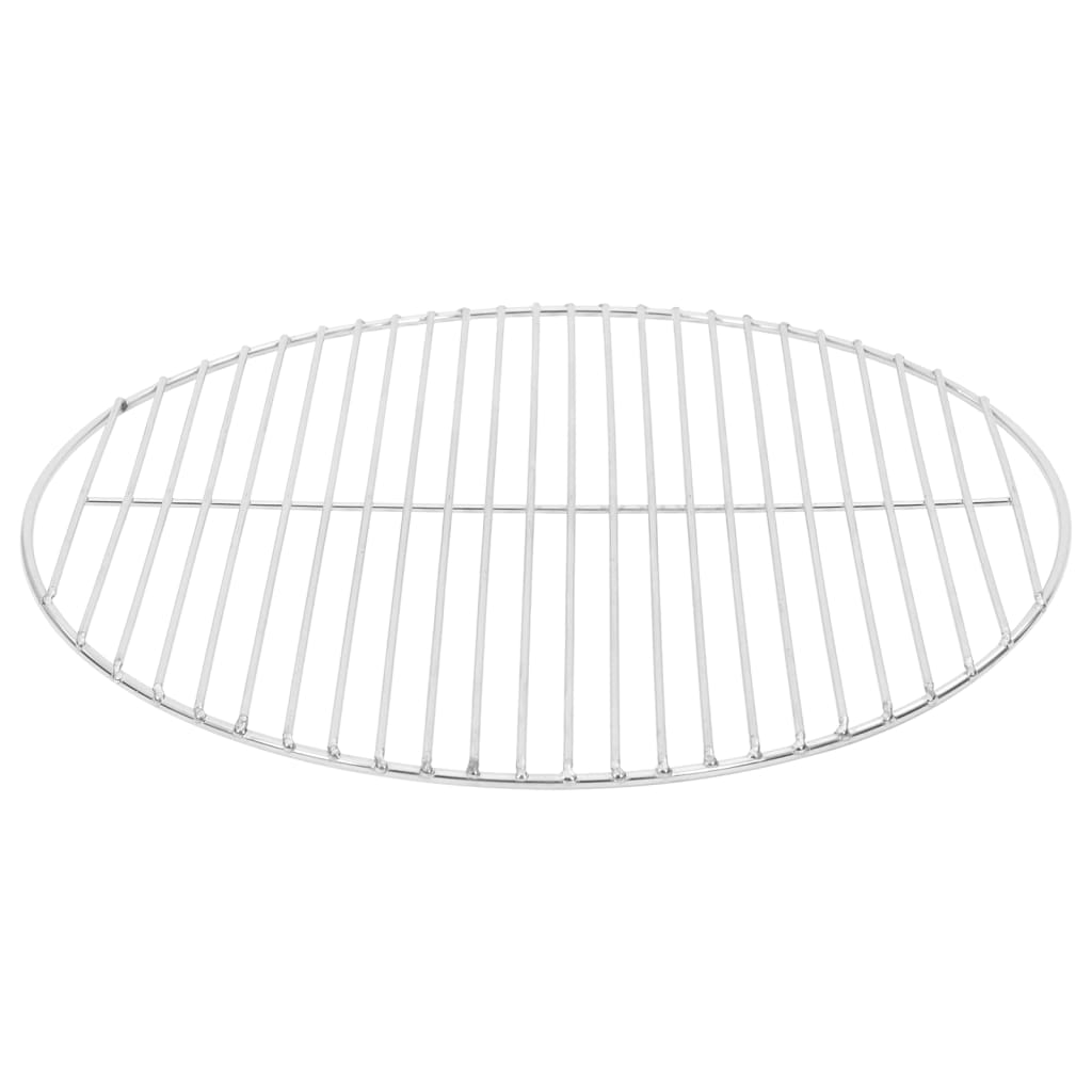 kerek 304 rozsdamentes acél BBQ grillrács Ø47 cm