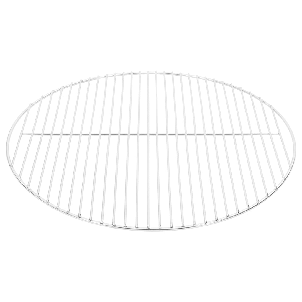 kerek 304 rozsdamentes acél BBQ grillrács Ø54 cm