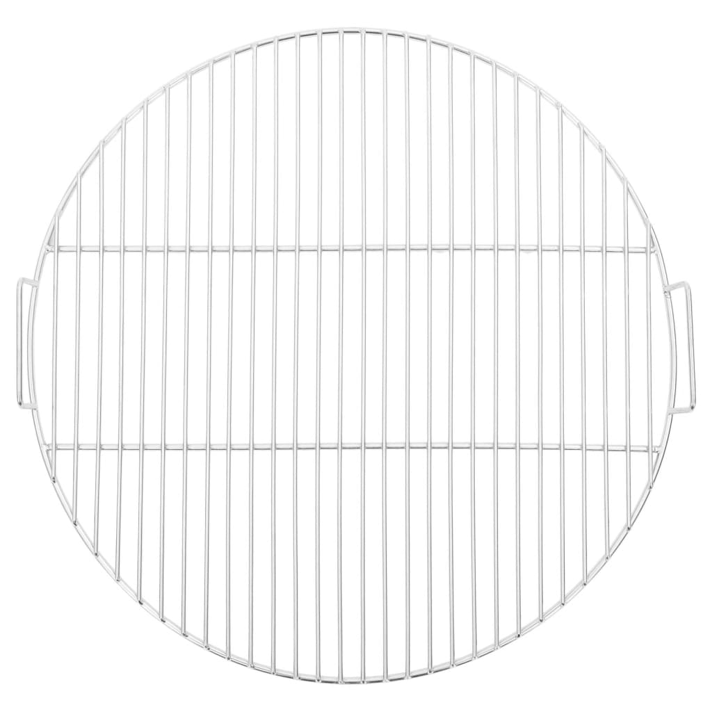 kerek 304 rozsdamentes acél BBQ grillrács fogantyúval Ø54 cm