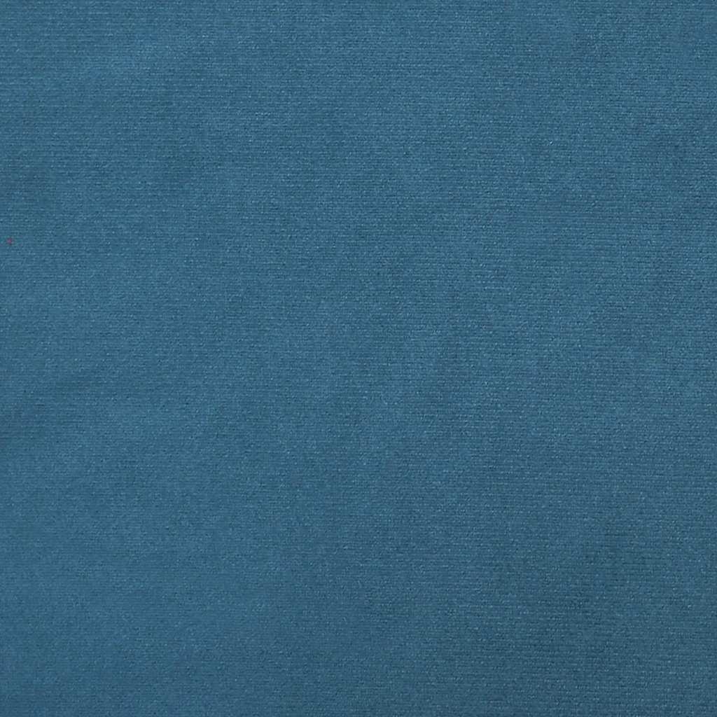 kék bársony ágykeret 160 x 200 cm